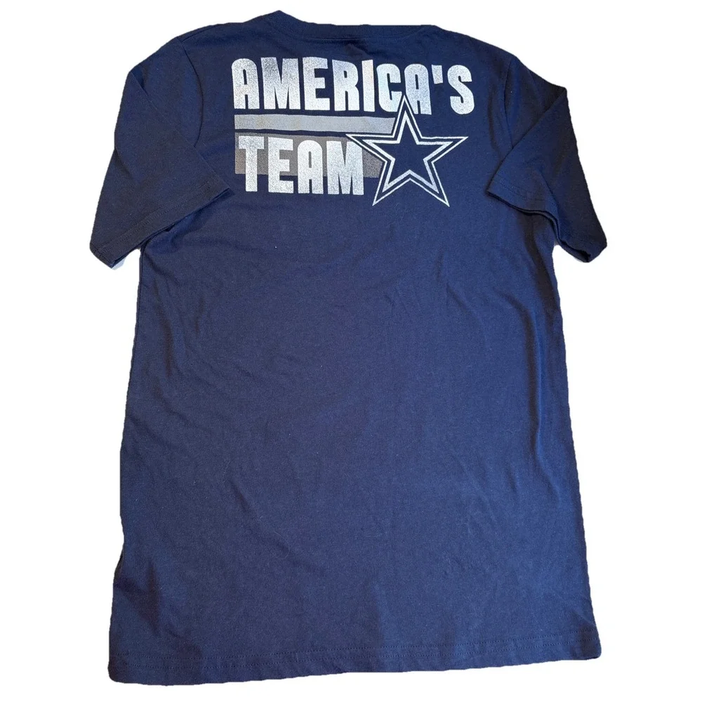NIKE NFL Team Apparel Dallas Cowboys The Nike T-Shirt Navy Boys Medium‎